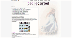 Desktop Screenshot of cecile-corbel.com